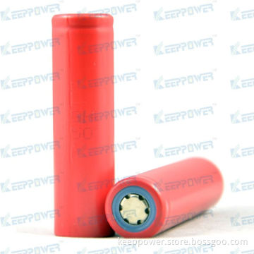 18650 2050mAh - li-ion rechargeable battery cell UR18650E for Sanyo